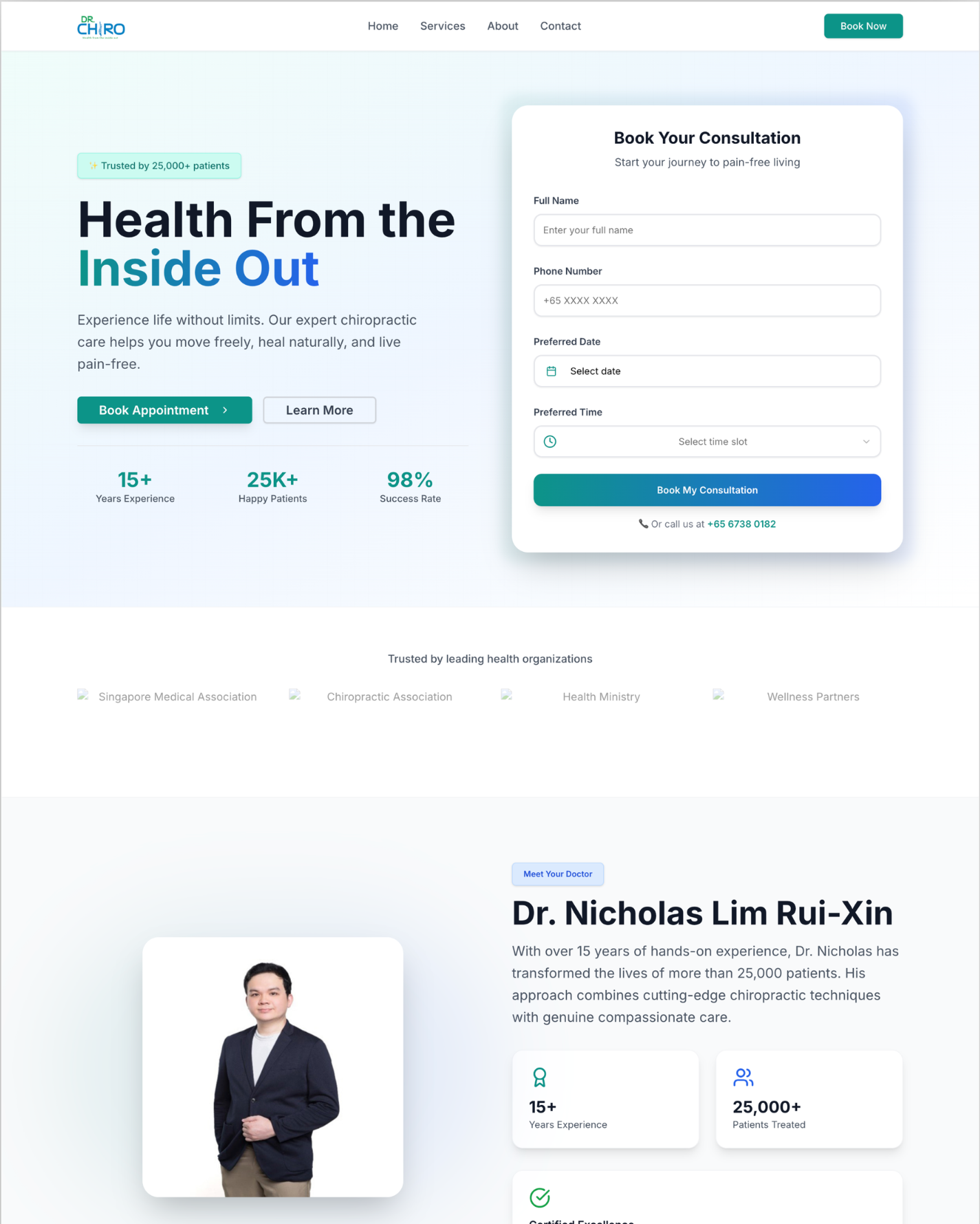 After - Dr. Chiro